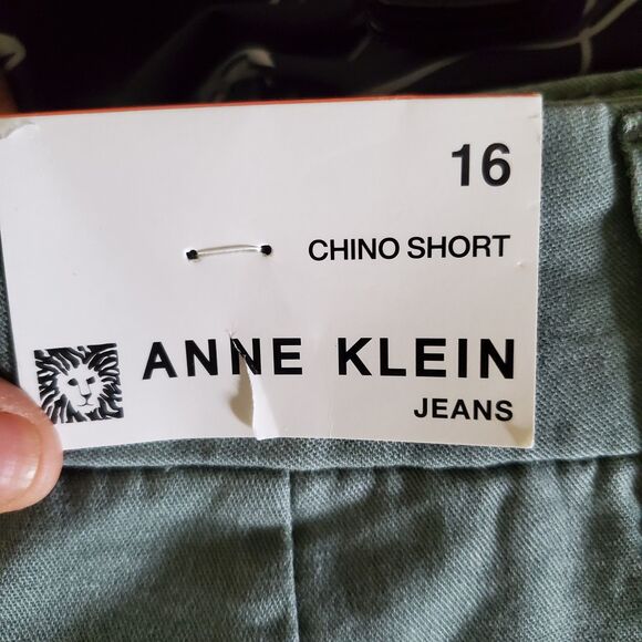 Anne Klein Women’s Chino Shorts NWT Size 16 NWT - Picture 5 of 8